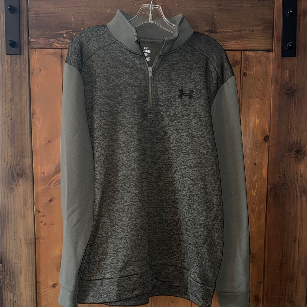 Under Armour Green Fleece Sweatshirt